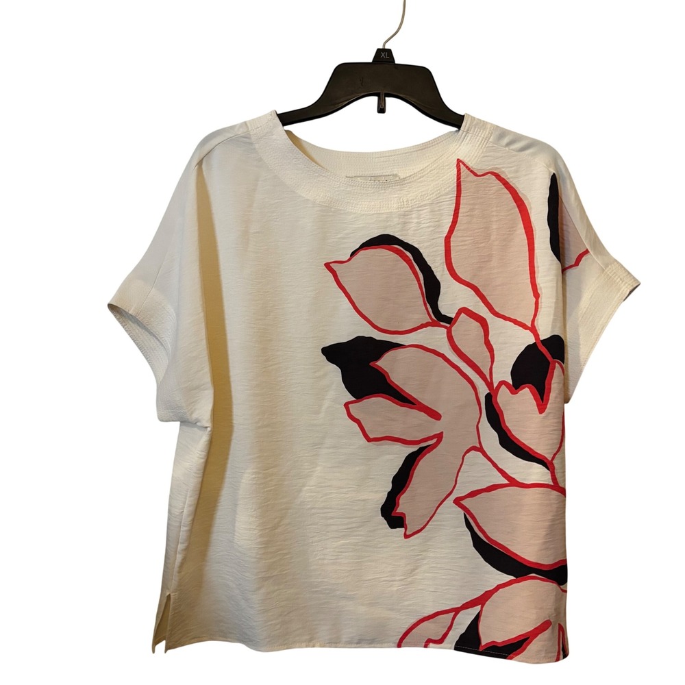 El Corte Ingles Collection Women's‎ Top Medium Short Sleeve Floral